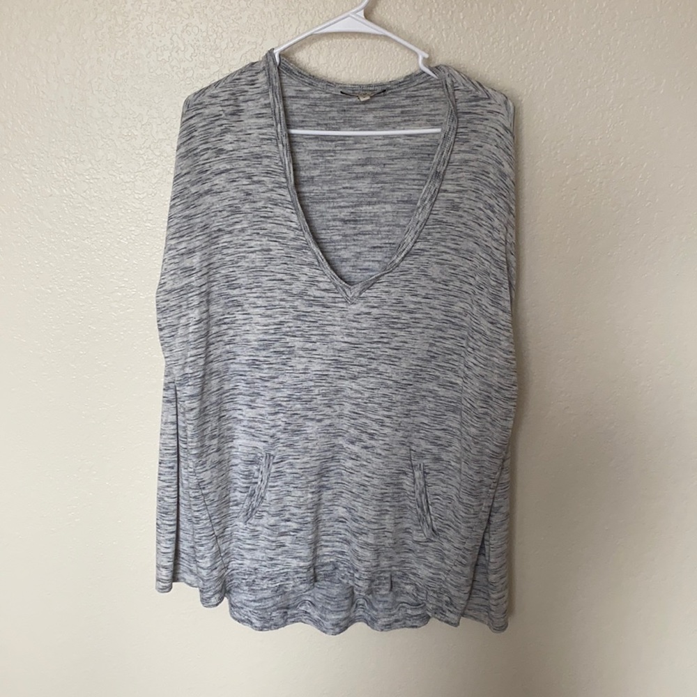 Wide neck sweater
